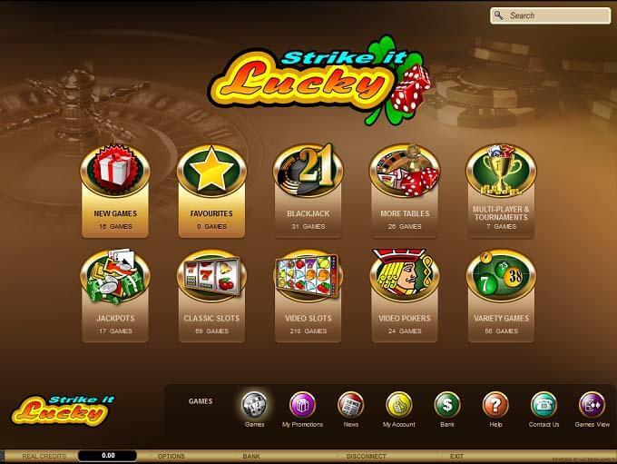 Where else can you hope to Strike It Lucky?